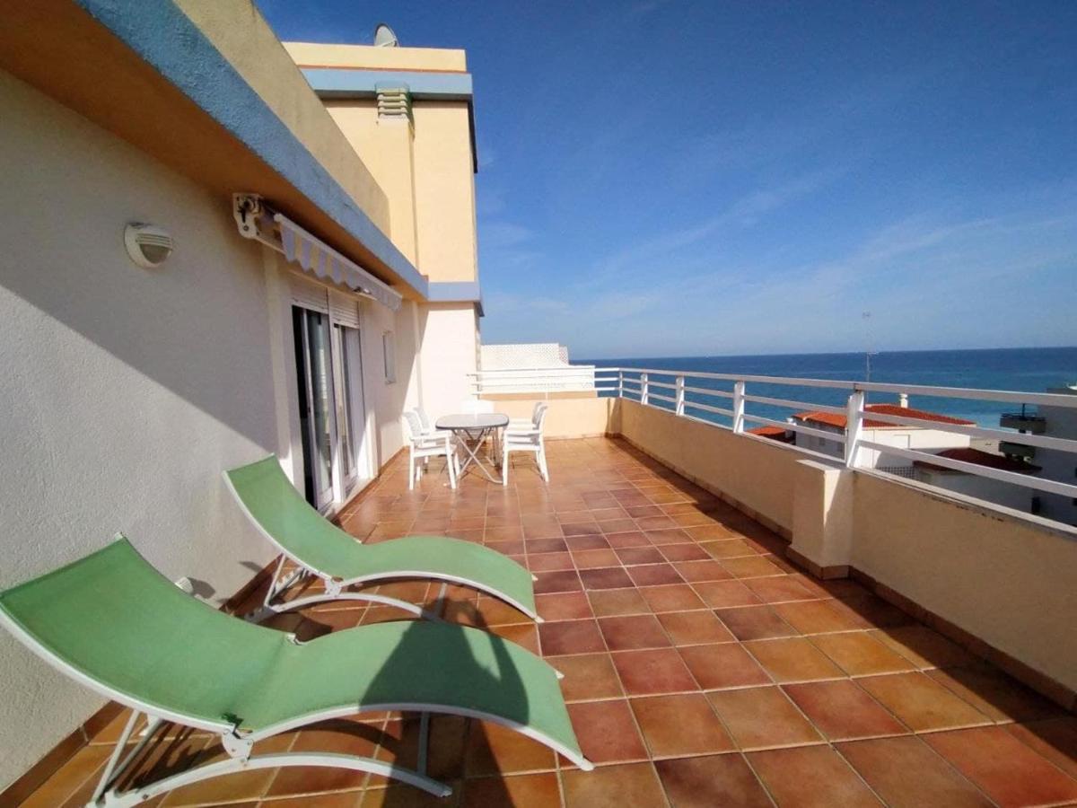 Precioso Atico Con Aire Acondicionado Y Piscina Apartment Peniscola Bagian luar foto