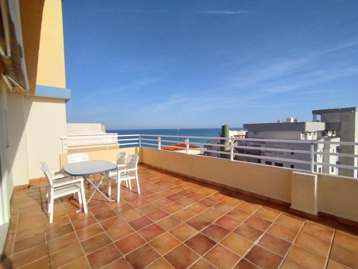 Precioso Atico Con Aire Acondicionado Y Piscina Apartment Peniscola Bagian luar foto