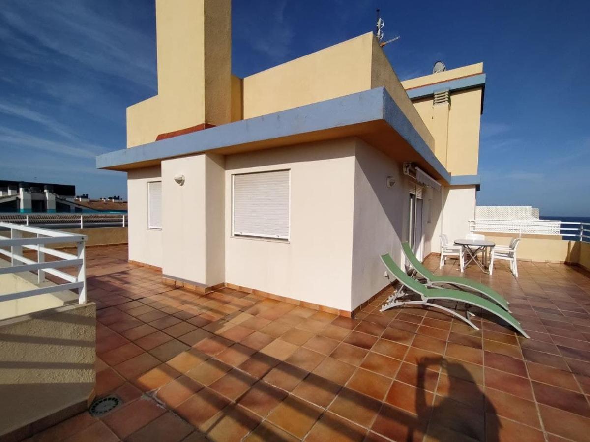 Precioso Atico Con Aire Acondicionado Y Piscina Apartment Peniscola Bagian luar foto