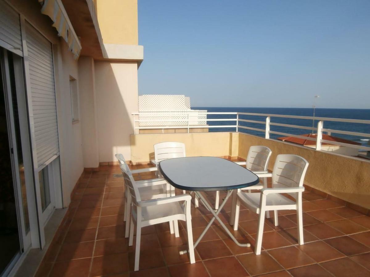 Precioso Atico Con Aire Acondicionado Y Piscina Apartment Peniscola Bagian luar foto