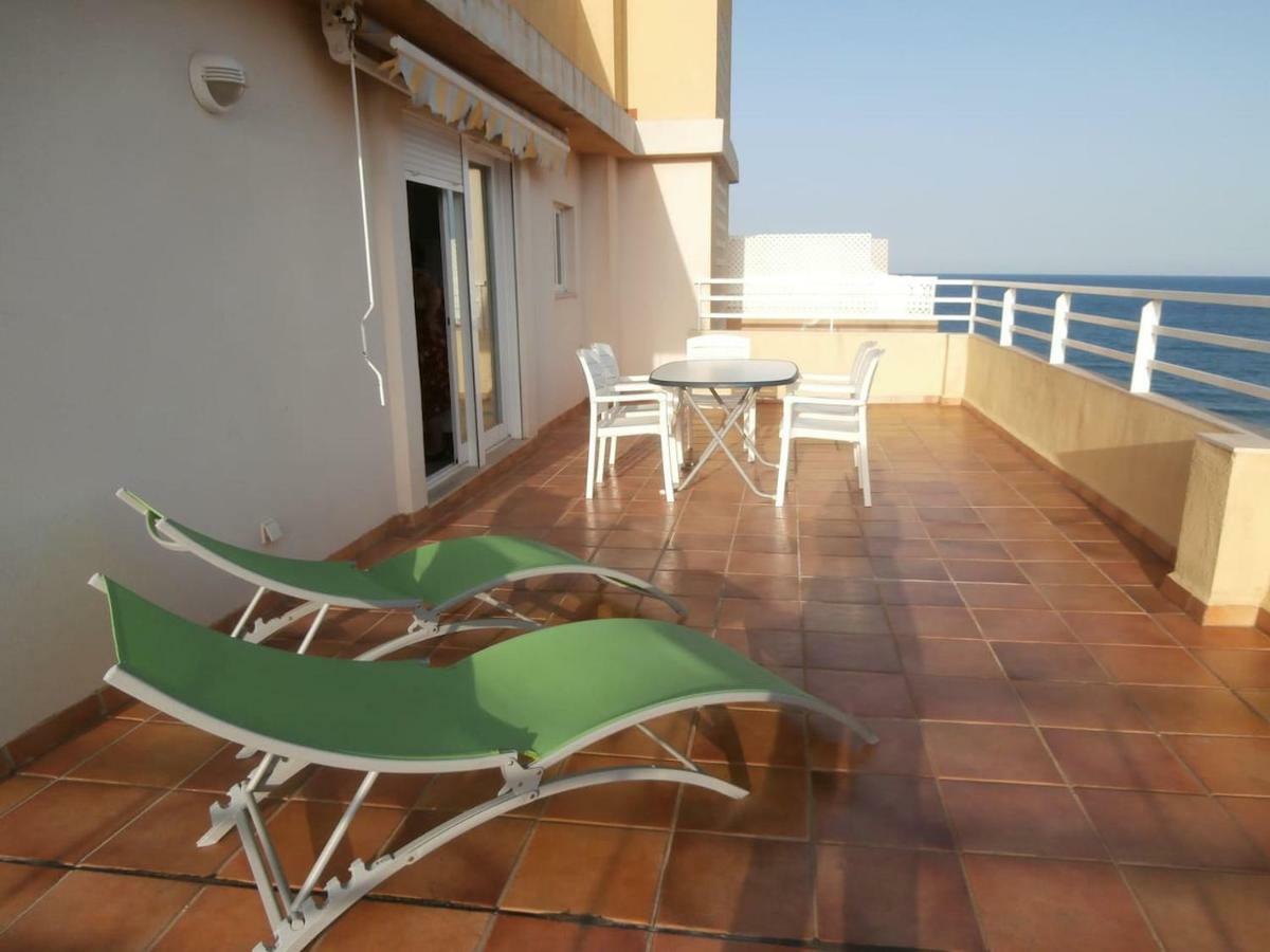 Precioso Atico Con Aire Acondicionado Y Piscina Apartment Peniscola Bagian luar foto